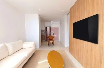 Mobiliado! apartamento com 1 dormitório, 1 vaga e com 44 m² - jardim paulista