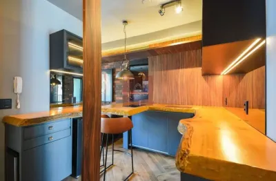 Apartamento com 1 quarto à venda na Alameda dos Maracatins, --, Moema, São Paulo