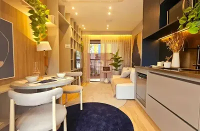 Lançamento! 1 dormitório (suíte), localização excelente apenas 400m do metrô eucaliptos - moema