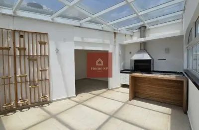 Cobertura duplex em moema para locação 158m² 3dorm 2suites 3vagas