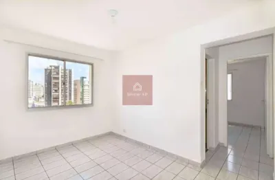 Apartamento com 39,98m², andar alto, 1 dormitório, 1 vaga.