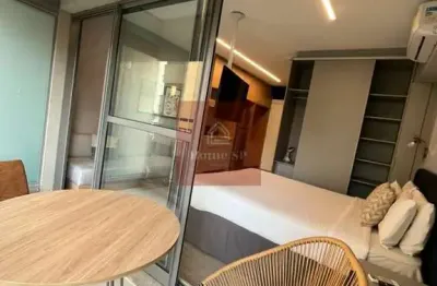 Studio de 32m² Mobiliado no Vitralli Moema|500m do Metrô Moema