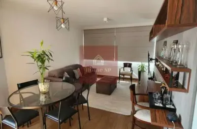 Vila olimpia 82m² 2dorms 2banheiros 2vagas de garagem mobiliado