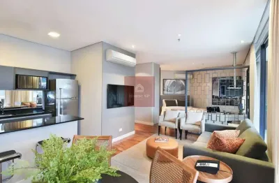Apartamento para venda mobiliado em excelente localização na vila olimpia