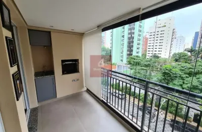 Apartamento com 2 dormitórios, 1 suíte, 1 vaga e com 57m² - moema
