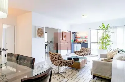 Apartamento com 125m², 3 dormitórios sendo 1 suíte, living amplo e iluminado