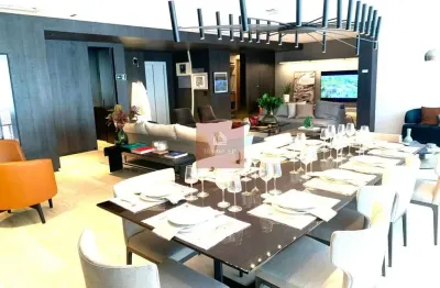 Alto padrão na região do ibirapuera, 281 m2, 4 suítes 4 vagas determinadas