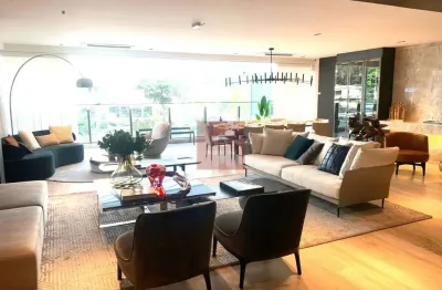 Alto padrão na região do ibirapuera, 281 m2, 4 suítes 4 vagas determinadas