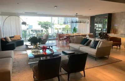 Alto padrão na região do ibirapuera, 281 m2, 4 suítes 4 vagas determinadas
