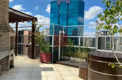 Chamosa cobertura em moema 189m² 3dorms 1 suite 2vagas com churrasqueira