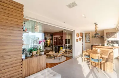 Lindo apartamento de bom gosto, reformado no brooklin com muito lazer