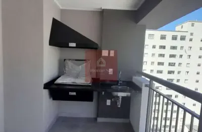 Studio 46 m2,  1 suíte, 1 vaga , churrasqueira no terraço.