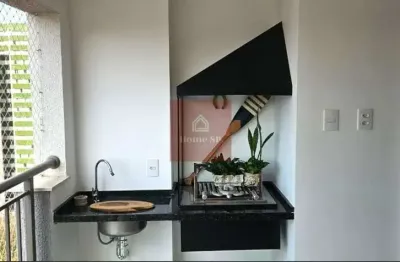 Lindo apartamento 58 m2, 1 dorm.(1ste), 1 vaga.  terraço gourmet