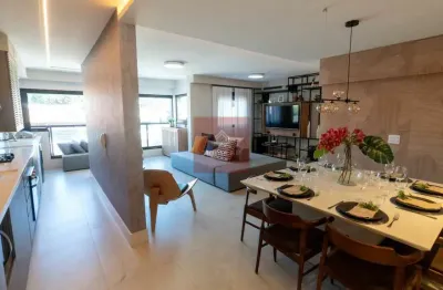 Lindo apto novo, 80 m2, 3 dorms.(1 ste), 1 vaga. próximo metro.