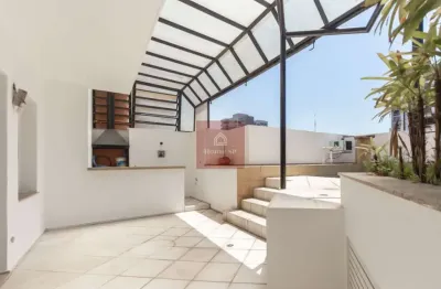 Cobertura para venda em moema com 4 quartos, sendo 2 suítes, 206m²