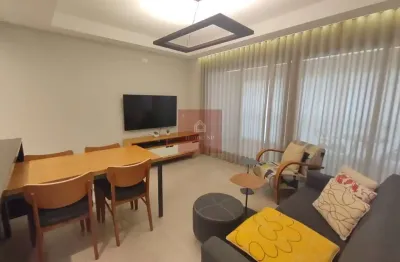 Brooklin 61m² 1suíte 1vaga de garagem mobiliado para locação