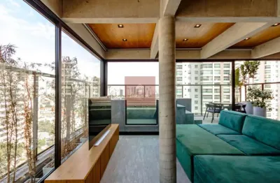 Cobertura  venda - vila olímpia com 2 quartos, sendo 2 suítes, 134m²