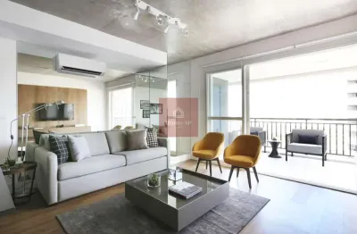 Apartamento com 1 quarto para alugar na Rua Jean Peltier, --, Brooklin, São Paulo