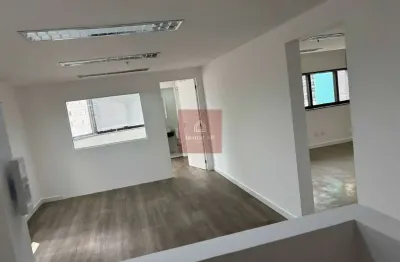 Sala comercial de 84m² para aluguel em moema (2 unidades unificadas)