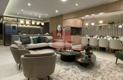 Apartamento 135 m2, 3 suítes, 2 vagas, com churrasqueira no terraço