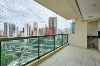 Apartamento para venda em Brooklin com 3 quartos, sendo 3 suítes , 147m²
