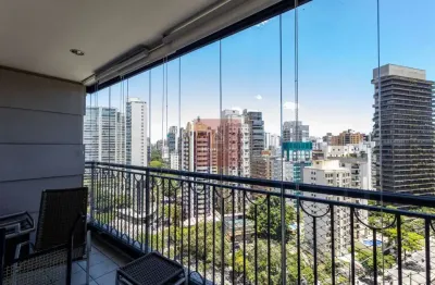 Um dormitório na Vila Nova Conceição, prédio com lazer completo