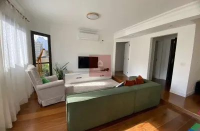 Apartamento alto padrão para locação em Moema 175 m² 4 dormitórios sendo 2 suítes 3 vagas de garagem