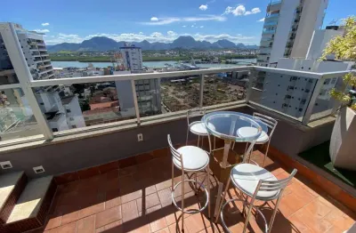 Linda cobertura duplex finamento decarado no centro de guarapari