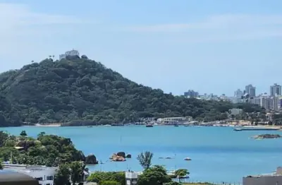 Apartamento com vista para a baia de vitória na enseada do suá.