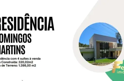 Casa em condomínio fechado no centro de domingos martins / deslumbrante!!!!