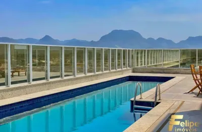 Perfeito apartamento novo com área lateral externa no centro de guarapari / es