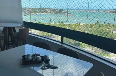 Oportunidade de apartamento de alto padrão de frente a guarderia / praia do canto - es