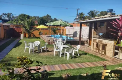 Casa na ponta da fruta com 5 quartos / vila velha - es