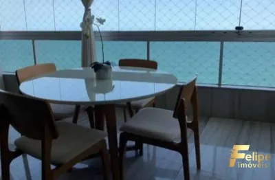 Uma cobertura finamente bem decorada na praia da costa - vila velha