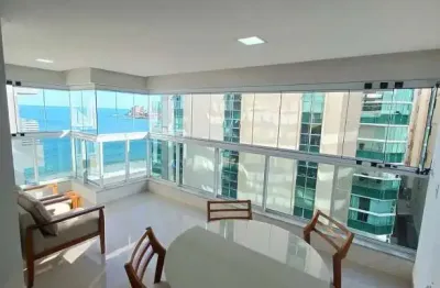 Apartamento com vista para o mar na praia do morro 3 quartos / guarapari - es