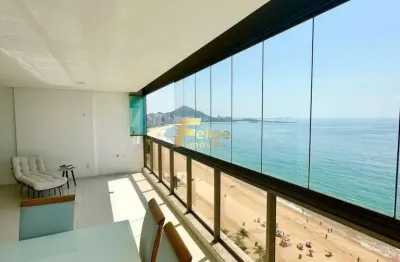 Apartamento com 4 quartos à venda na praia da costa, vila velha , 150 m2 por r$ 3.190.000