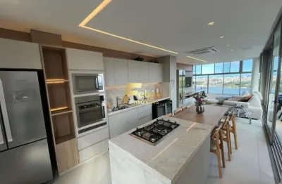 Uma deslumbrante cobertura duplex na enseada do suá com vista mar.