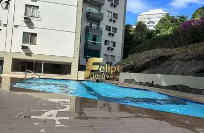 Um perfeito apartamento com 100m² em um prédio com lazer completo de clube.