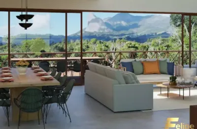 Casa de alto padrão em domingos martins com 4 suítes!!