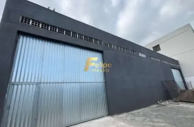 Excelente galpão, bem localizado, medindo 300 m2, disponível para locação, praia do morro, guarapari/es!