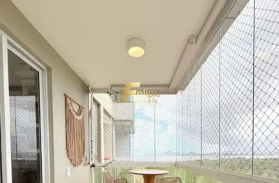 Lindo apartamento de 02 quartos, com vista mar, à venda em jardim camburi, vitória/es!
