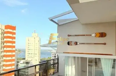 Belíssima cobertura duplex de alto padrão à venda porteira fechada, na praia do canto, em vitória/es!