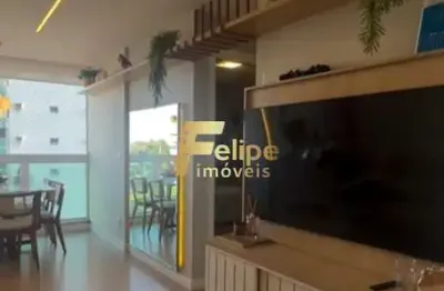 Belo apartamento de 02 quartos, 01 suíte, sol da manhã, vista mar, à venda em jardim camburi, vitória/es!