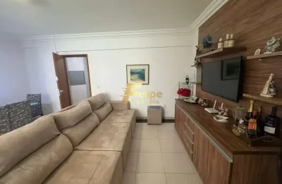 Mega oportunidade! apartamento de 03 quartos, sendo 01 suíte, mobiliado, à venda na praia do morro, em guarapari/es!