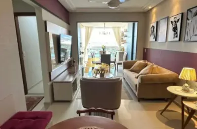 Belíssimo apartamento de 03 quartos, sendo 01 suíte, à venda mobiliado e decorado na praia do morro, em guarapari/es!