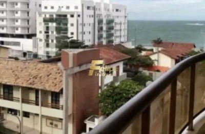 Espaçoso e aconchegante apartamento de 04 quartos, sendo 02 suítes, à venda na quadra do mar da praia de peracanga, em guarapari/es!