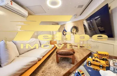 Luxuoso apartamento de 05 quartos e 04 suítes, à venda porteira fechada, na prainha de vila velha/es.