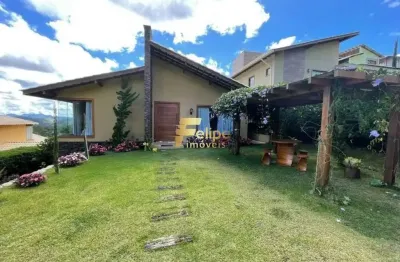 Pedra azul. condomínio particular. casa de campo linear, mobiliada com porteira fechada.