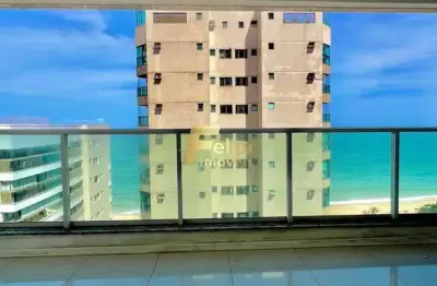 Apartamento frente mar da praia de itaparica com 3 quartos!!!