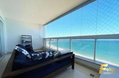 Cobertura / penthouse com vista de cinema na praia da costa / vila velha - es